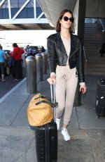 HAILEY CLAUSON at Los Angeles International Airport 01/03/2019