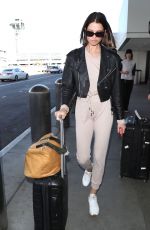 HAILEY CLAUSON at Los Angeles International Airport 01/03/2019