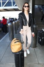 HAILEY CLAUSON at Los Angeles International Airport 01/03/2019