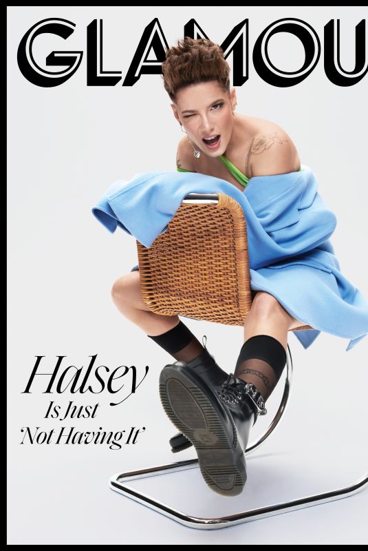 HALSEY in Glamour Magazine, January 2019