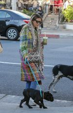 HEIDI KLUM and Tom Kaulitz Out with Their Dog in Los Angeles 12/31/2018