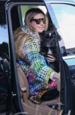 HEIDI KLUM and Tom Kaulitz Out with Their Dog in Los Angeles 12/31/2018