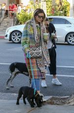HEIDI KLUM and Tom Kaulitz Out with Their Dog in Los Angeles 12/31/2018