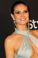 HEIDI KLUM at Instyle and Warner Bros Golden Globe Awards Afterparty in Beverly Hills 01/06/2019