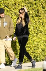HEIDI KLUM Out and About in Los Angeles 01/08/2019