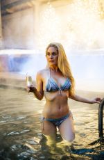 HEIDI MONTAG in Bikini at a Hot Pool in Aspen 01/09/2019