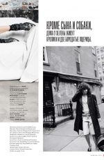HELENA CHRISTENSEN in Tatler Magazine, Russia February 2019