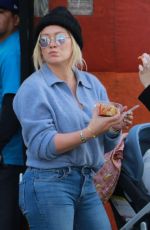 HILARY DUFF and Mike Cormie at Farmer