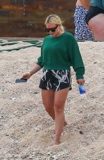 HILARY DUFF at a Beach in Cabo San Lucas 12/31/2018