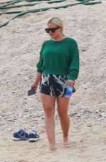 HILARY DUFF at a Beach in Cabo San Lucas 12/31/2018
