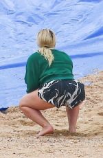 HILARY DUFF at a Beach in Cabo San Lucas 12/31/2018