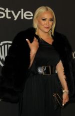 HILARY DUFF at Instyle and Warner Bros Golden Globe Awards Afterparty in Beverly Hills 01/06/2019