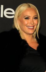 HILARY DUFF at Instyle and Warner Bros Golden Globe Awards Afterparty in Beverly Hills 01/06/2019