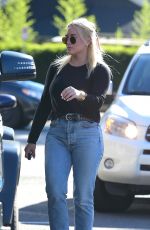 HILARY DUFF in Denim Out in Los Angeles 01/19/2019