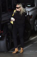 HILARY DUFF Out and About in Los Angeles 01/30/2019