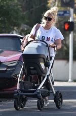 HILARY DUFF Out and About in Studio City 01/09/2019