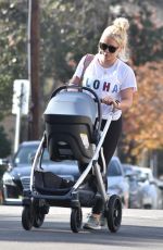 HILARY DUFF Out and About in Studio City 01/09/2019