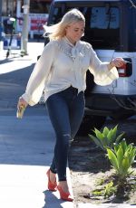 HILARY DUFF Out and About in Studio City 01/25/2019