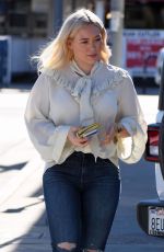 HILARY DUFF Out and About in Studio City 01/25/2019