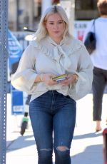 HILARY DUFF Out and About in Studio City 01/25/2019