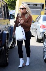 HILARY DUFF Out for Lunch at Joan