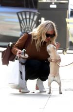 HILARY DUFF Out for Lunch at Joan