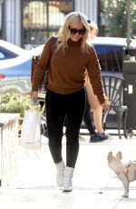 HILARY DUFF Out for Lunch at Joan
