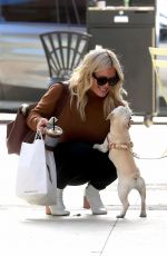 HILARY DUFF Out for Lunch at Joan