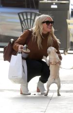 HILARY DUFF Out for Lunch at Joan