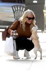 HILARY DUFF Out for Lunch at Joan
