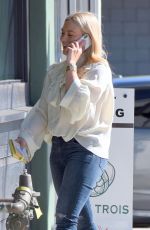HILARY DUFF Out for Lunch at Petit Trois in Studio City 01/25/2019