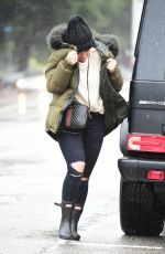 HILARY DUFF Out in Los Angeles 01/14/2019