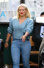 HILARY DUFF Out Shopping in Studio City 01/28/2019