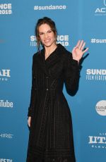 HILARY SWANK at I Am Mother Premiere at Sundance Film Festival 01/25/2019