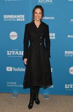 HILARY SWANK at I Am Mother Premiere at Sundance Film Festival 01/25/2019