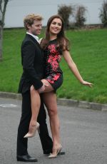 HOLLY CARPENTER at Irish Dancing with the Stars Photocall in Dublin 01/04/2019