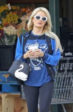 HOLLY MADIOSON Leaves Whole Foods in Los Angeles 01/11/2019