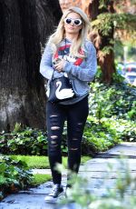 HOLLY MADISON Out and About in Los Angeles 01/07/2019