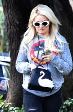 HOLLY MADISON Out and About in Los Angeles 01/07/2019