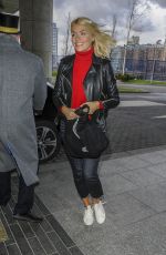 HOLLY WILLOGHBY Arrives at O2 Hotel in London 01/22/2019