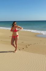 IMOGEN THOMAS in Bikini on the Beach in Miami, january 2019