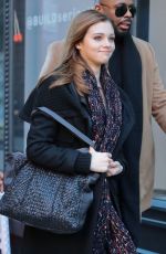 INDIA EISEY Arrives at AOL Build Series in New York 01/22/2019