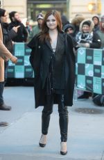 INDIA EISEY Arrives at AOL Build Series in New York 01/22/2019