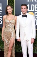 IRINA SHAYK at 2019 Golden Globe Awards in Beverly Hills 01/06/2019