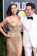 IRINA SHAYK at 2019 Golden Globe Awards in Beverly Hills 01/06/2019