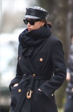 IRINA SHAYK Out and About in New York 01/19/2019