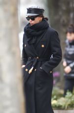 IRINA SHAYK Out and About in New York 01/19/2019