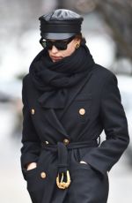 IRINA SHAYK Out and About in New York 01/19/2019