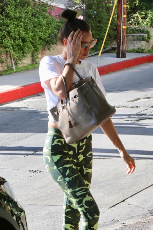 IRINA SHAYK Out and About in West Hollywood 01/04/2019