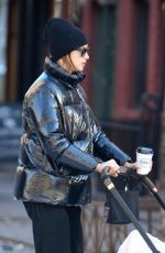 IRINA SHAYK Out in New York 01/13/2019